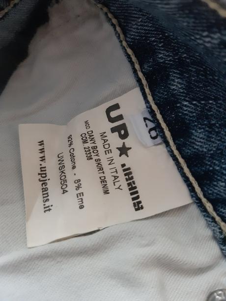 Rifľová krátka sukňa y2k, 26