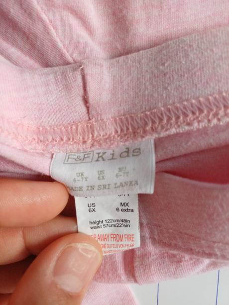 Legíny - svetloružové tenké, f&f,122