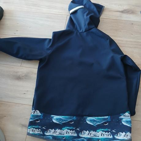 Softshellová bunda s fleesom, unuo,128