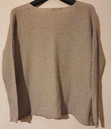 Mango volny oversize sveter s v, mango,l