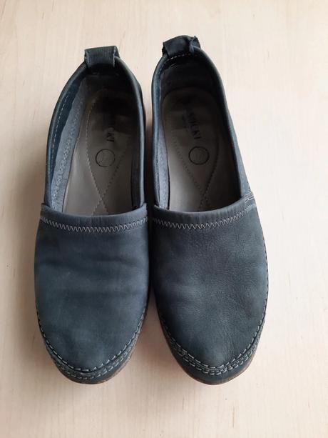 Kožené mokasiny 38, lasocki,38