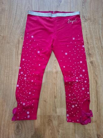 Leginy 3/4 s potlacou os, desigual,164