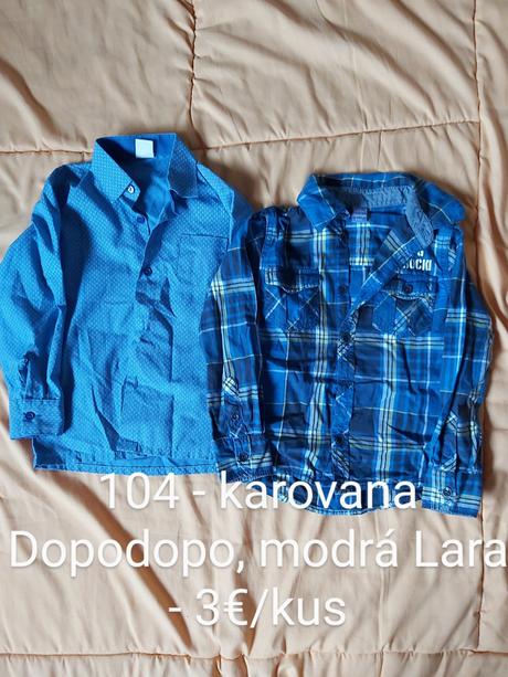 Oblečenie veľkosť 104, 104–116