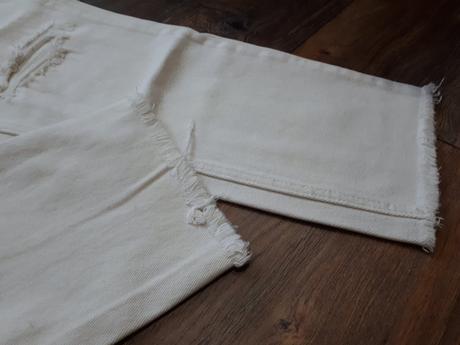 Rifle mom vysoky pas roztrhane vel 38/40, 38