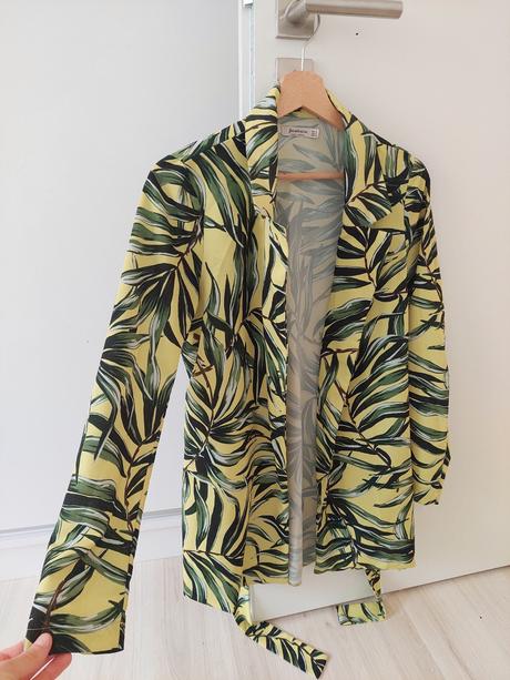 Farebné sako stradivarius, stradivarius,s