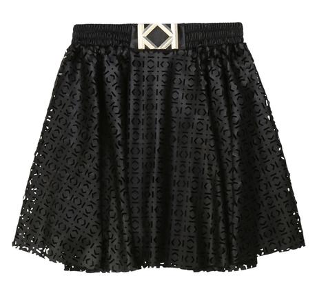 Koženková sukňa karl lagerfeld kids, č. 156, 14 r., 158