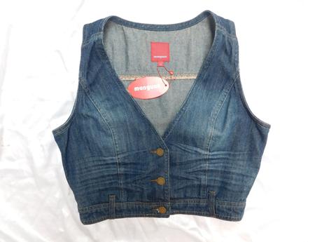 Damska trendy riflova vesta, 36