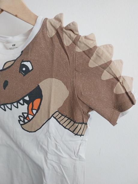 Tricko dino, h&m,140