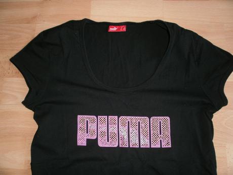 Tričko s farebnou potlačou, puma,s