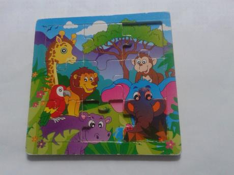Drevené puzzle, 