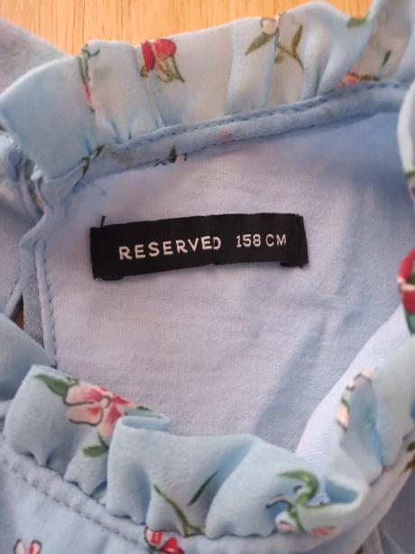 Kvetované šifónové šaty s dlhým rukávom, reserved,158