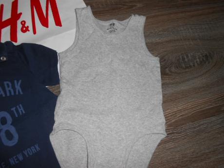 H&m frajerské tričko+ body č. 92, 86–98