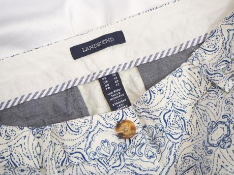 Kvalitné letné nohavice lands end, 42