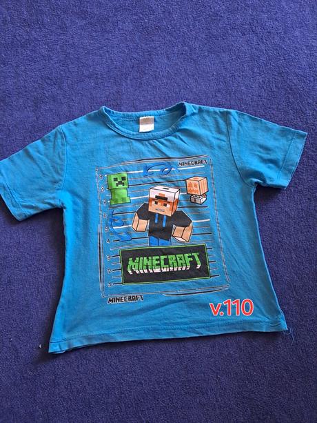 Tričká  minecraft, iron man,transformers, 110