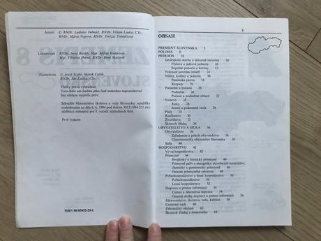Zemepis pre 8. roč.,vydanie 1994, 
