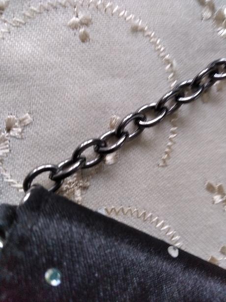 Čierna spoločenská kabelka,