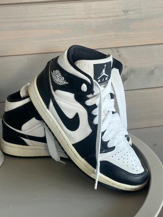Nike air jordan 1 mid "panda", nike,38