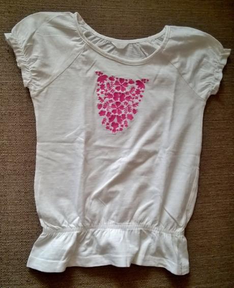 Tričko s vyšívanou aplikáciou 104, pepco,104