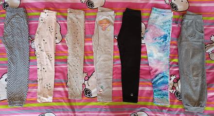 7 ks leginy, teplaky hm, benetton, 104–116