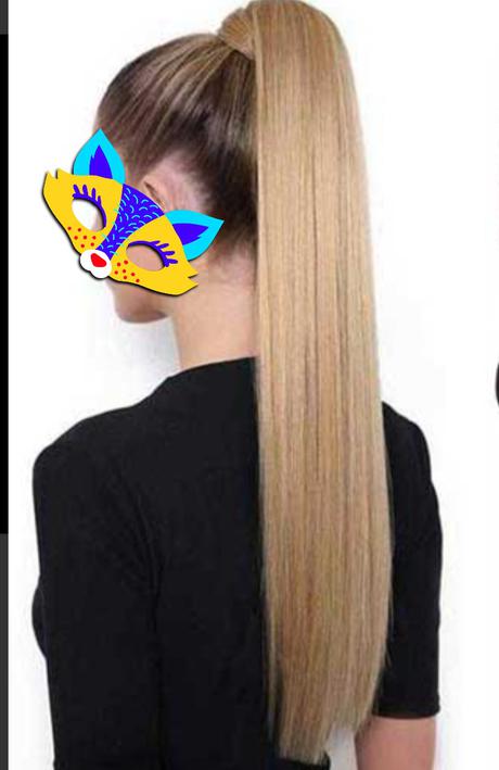 Príčesok do vlasov cop nie sú tenký, 