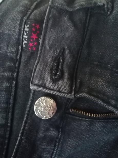 Elastické džegíny-skinny jeans, m