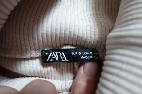 Rebrované nohavice zara, zara,s