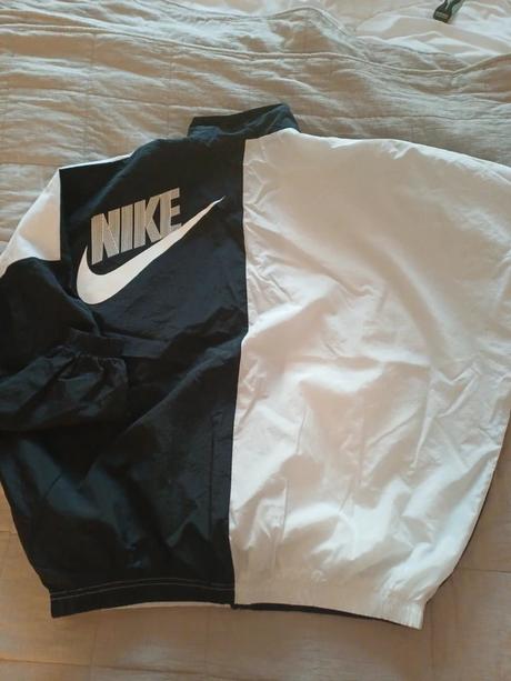 Dámska bunda nike jacket black/whit, nike,l