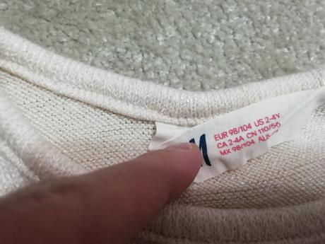 Sveter, h&m,104