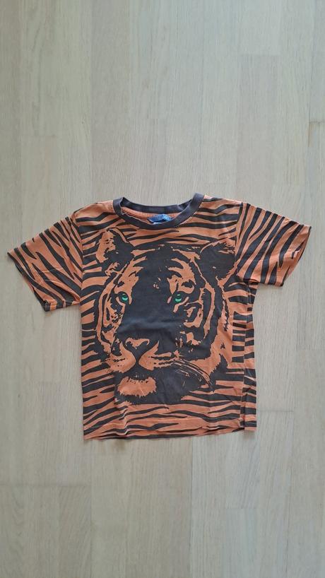 Bavlnené tričko s levom, h&m,104
