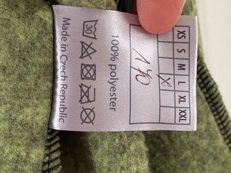 Zelený kabátik zn. ženabohyne, l