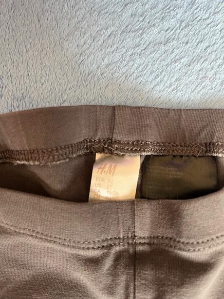 Tmavošedé hm leginky, h&m,92