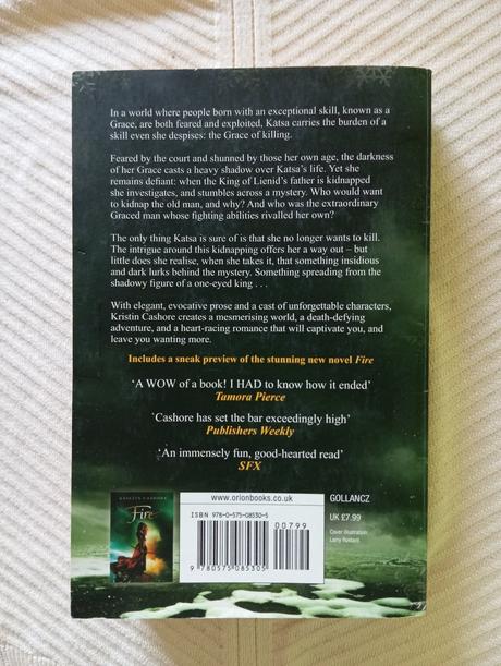 Graceling -výnimočná - kristin cashore anglicky,