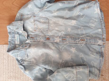 Košeľa riflova, 74