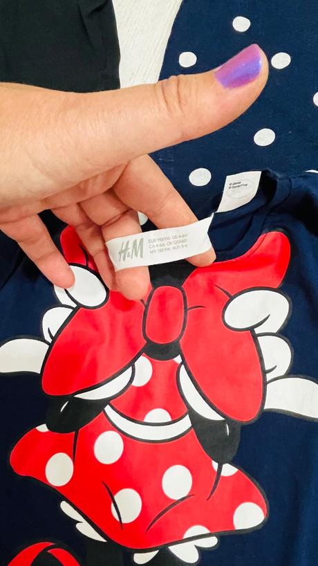 Tričko s krátkym rukavom 110/116 4ks, h&m,110