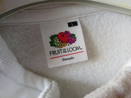 Biela mikina l/xl, xl