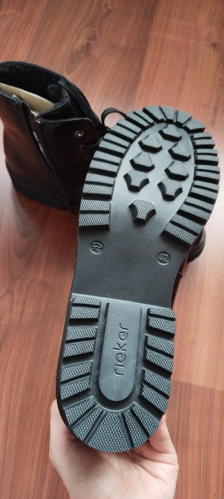 Dámske členkové, teplé čižmy, rieker,42