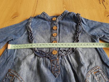 Tunika - riflové šaty, kappahl,86