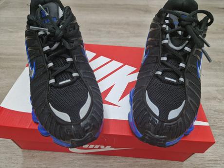 Nike shox tl blck/slvr/bl č.42, nike,42