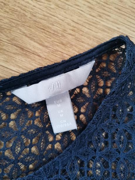 Krásne šaty s čipkou, h&m,m