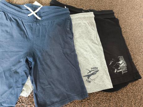 Predám kraťase pre chlapca, cena spolu za 3ks, calliope,140