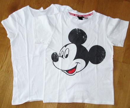 2x tricko h&m a domyos, c. 122/128, h&m,122