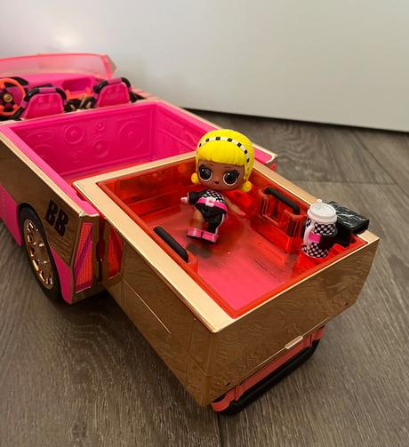 Lol surprise car pool coupe kabriolet, 