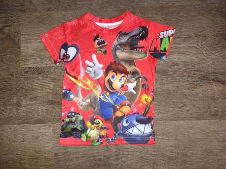 Tričko super mário, 92