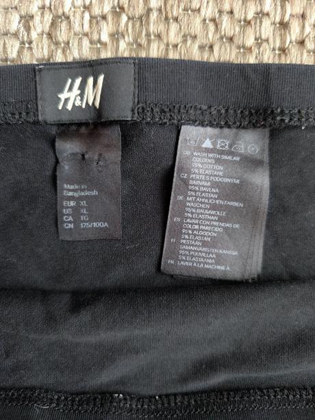 Bavlnená sukňa, h&m,xl