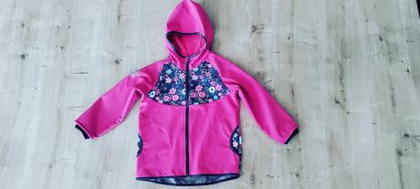 Unuo detská softshellová bunda s fleecom, 116