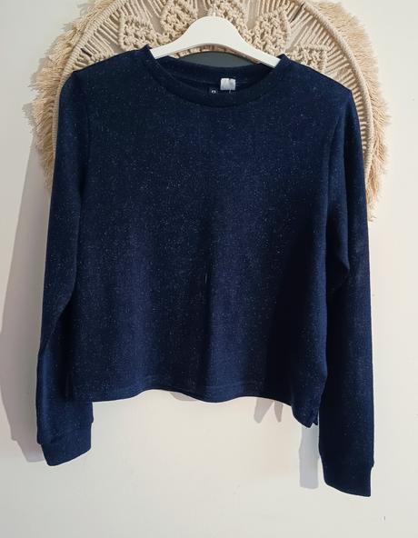 Trblietavý svetrík h&m, bushman,s