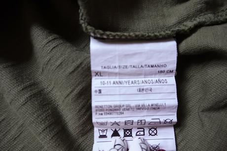 Tričko benetton, benetton,152