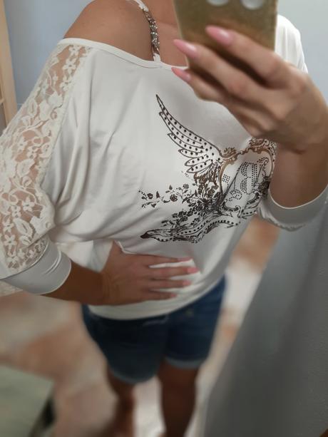 Blue nature top veľkosť uni, 