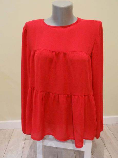 Červená blúzka, mohito,l