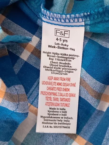 Košela s krátkym rukávom, f&f,110